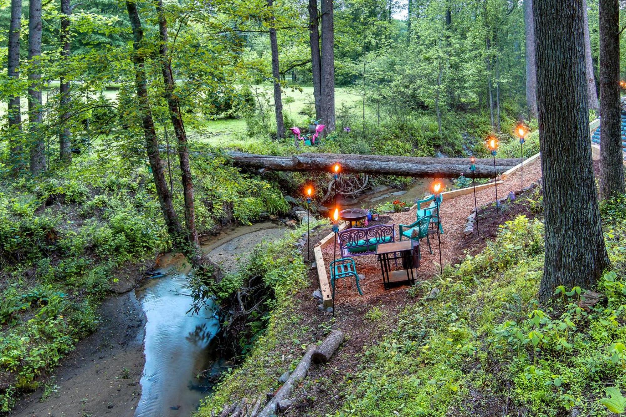 Creekside Hendersonville Haven Hot Tub And Fire Pit Zewnętrze zdjęcie