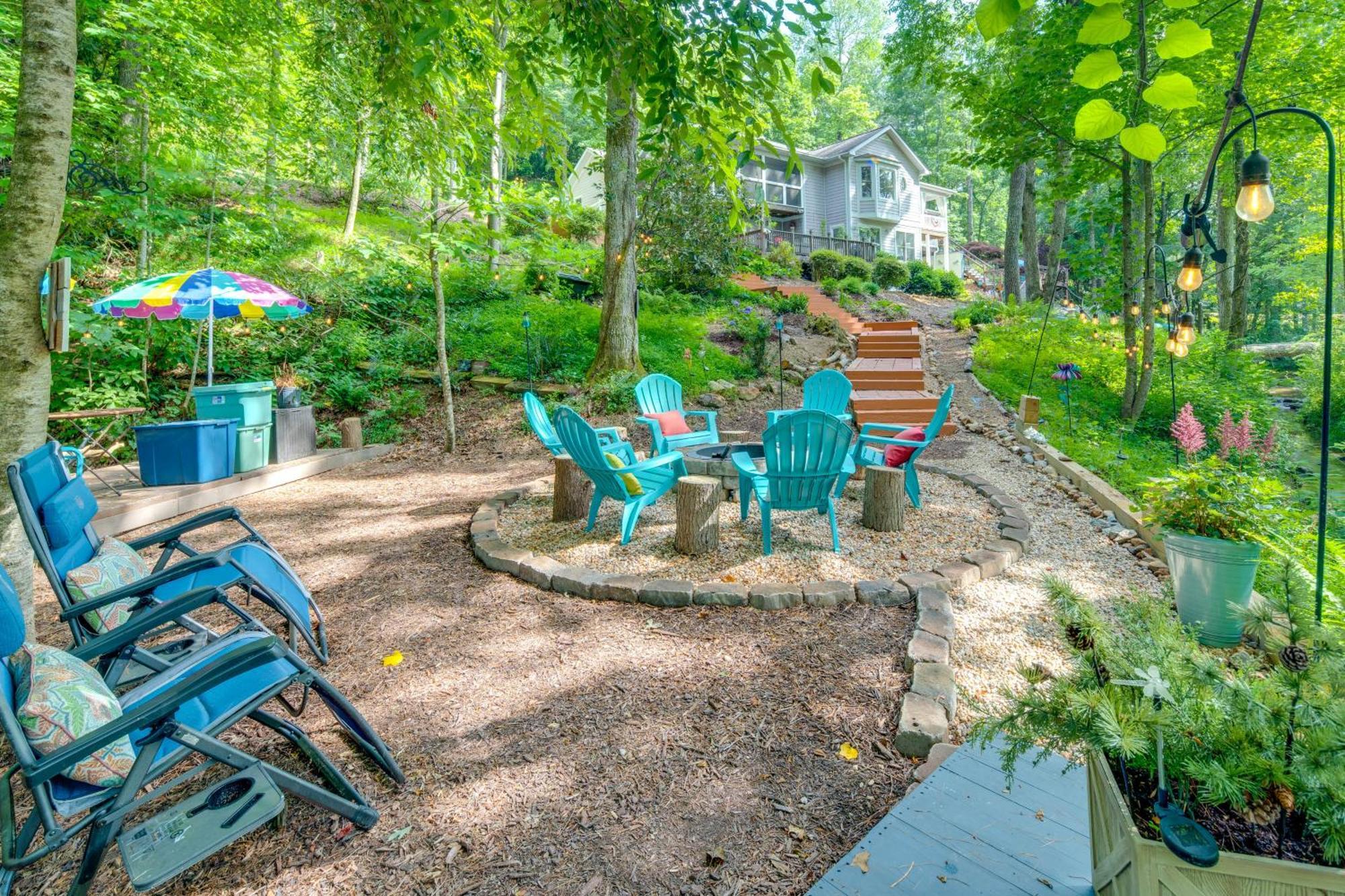 Creekside Hendersonville Haven Hot Tub And Fire Pit Zewnętrze zdjęcie