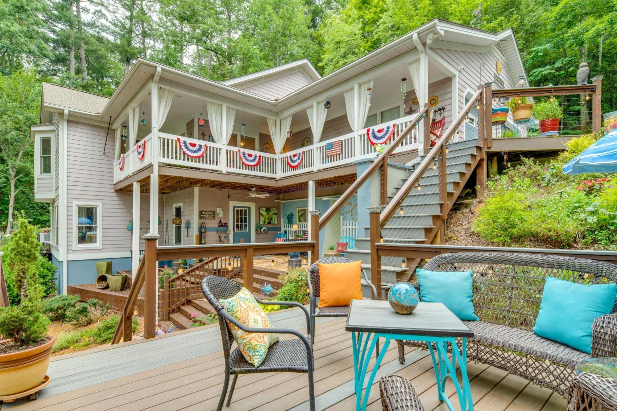Creekside Hendersonville Haven Hot Tub And Fire Pit Zewnętrze zdjęcie