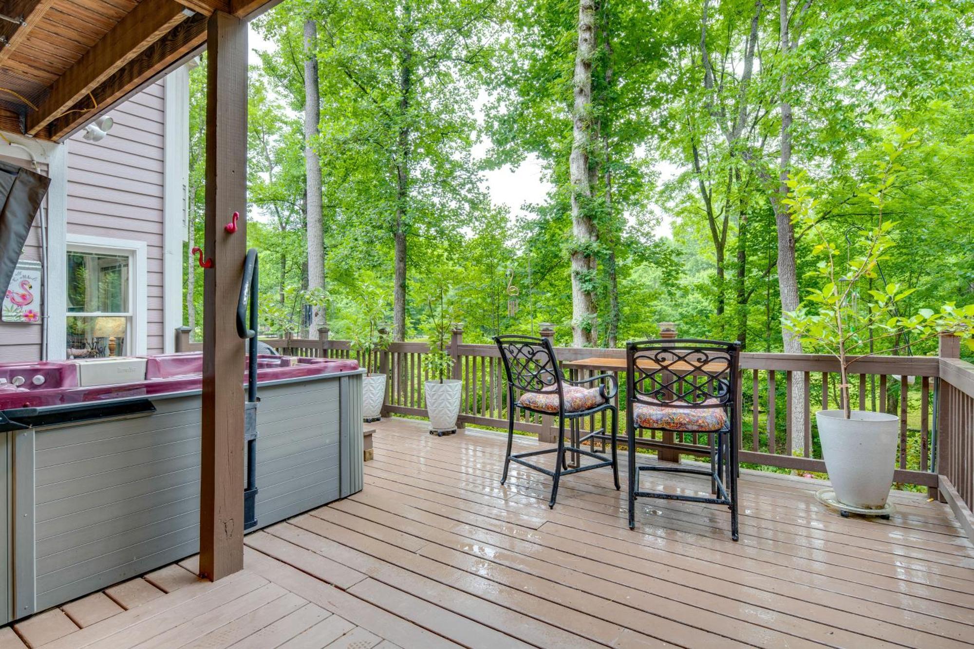 Creekside Hendersonville Haven Hot Tub And Fire Pit Zewnętrze zdjęcie